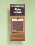 Lufterfrischer "Plain Brown"