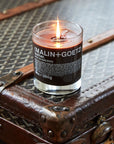 leather candle.